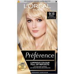 L'Oréal Paris Preference Baikal 9.13 Very Light Ashy Golden Blonde