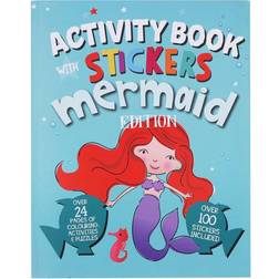 Activity Book with Stickers Mermaid Edition