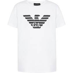 Emporio Armani Logo T-shirt - White (8N4TN5)