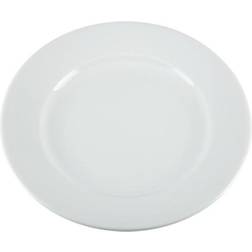 Olympia Whiteware Wide Rimmed Dinner Plate 31cm 6pcs