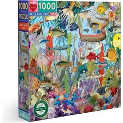Eeboo Gems & Fish 1000 Pieces