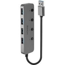 Lindy 4-Port USB 3.2 Gen 1 External (43309)