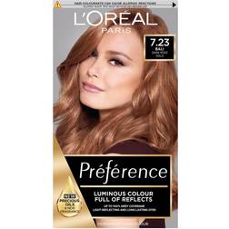 L'Oréal Paris Preference Infinia 7.23 Rich Rose Gold Blonde Permanent Hair Dye