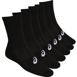 Asics Crew Socks 6-pack Unisex - Performance Black