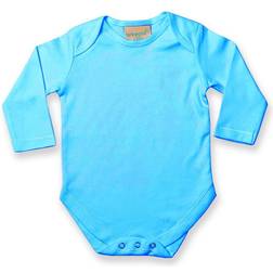 Larkwood Baby's Long Sleeve Bodysuit - Surf Blue