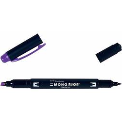 Tombow Mono Edge Dual Tip Highlighter 3.8/0.5mm Purple