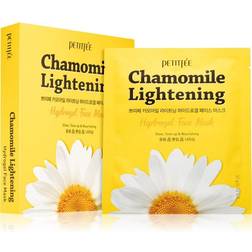 Petitfée Chamomile Lightening Lightening Mask for Radiance and Hydration 5 pc