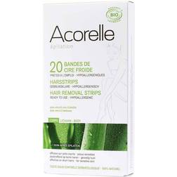 Acorelle Hair Removal Strips for Body 20-pack