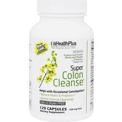 Health Plus Super Colon Cleanse 530 mg 120 Capsules 120 pcs