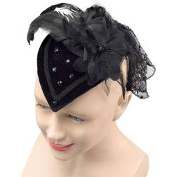 Bristol Novelty Womens/Ladies Teardrop Hat (One Size) (Black)