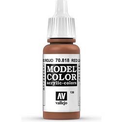 Vallejo Model Color 17ml Red Leather VAL818