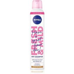Nivea Fresh Revive Dry Shampoo for Maximum Volume Medium Tones 200ml