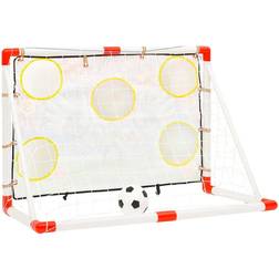 vidaXL Football Goal Set for Children with Goal Wall 120x51x77.5cm