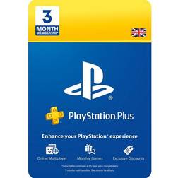 Sony PlayStation Plus - 3 Months - UK