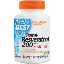 Doctor's Best Trans-Resveratrol 200 with Resvinol 200mg 60 pcs