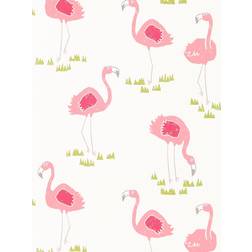 Scion Felicity Flamingo Wallpaper