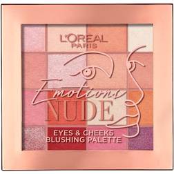 L'Oréal Paris Eyes & Cheeks Blushing Palette Nude Emotions