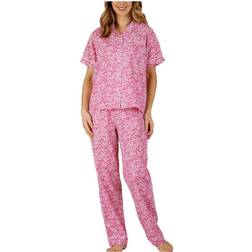 Slenderella Women's Pajamas Set - Pink