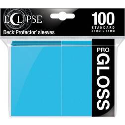 Ultra Pro Eclipse Gloss Standard Sleeves: Sky Blue -100 Sleeves