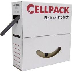 CellPack 127065 Heatshrink w/o adhesive Black 9.50 mm 4.80 mm Shrinkage:2:1 10 m