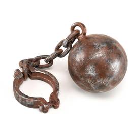 Bristol Novelty Jumbo Ball And Chain Accessory (One Size) (Brown)