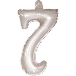 Folat 20235 Inflatable Number 7 Silver