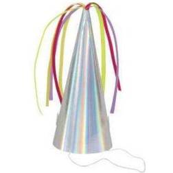 Unique Party Unicorn Horn Iridescent Hats Pack of 8