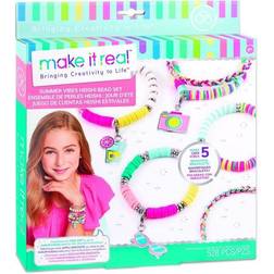 Make It Real Summer Vibes Heishi Bead Bracelets Activity Set