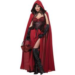 California Costumes Dark Red Riding Hood Costume