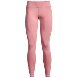 Under Armour Favorite Wordmark Leggings Women - Pink Clay/White