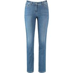 Gerry Weber Best4me Slim Fit 5-Pocket Trousers - Blue