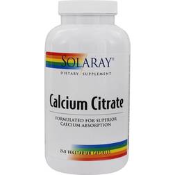 Solaray Calcium Citrate 1000mg 240 pcs