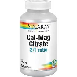 Solaray Cal-Mag Citrate 400iu 360 pcs