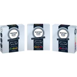Mister Size Pure Feel Trial 60-64-69mm 3-pack