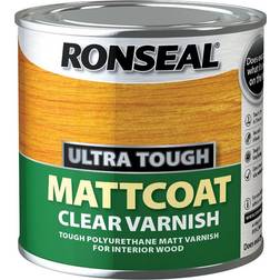 Ronseal Ultra Tough Matt Coat Wood Protection Clear 0.25L