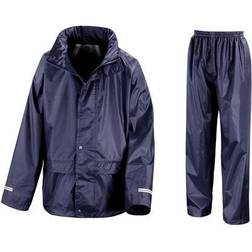 Result Junior Core Rain Suit - Navy (R225J)