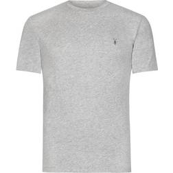 AllSaints Tonic Crew Neck T-shirt - Mid Grey