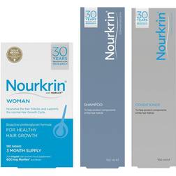 Nourkrin Woman Hair Growth Programme (Free Shampoo and Conditioner)