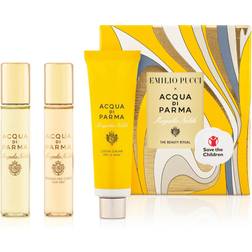 Acqua Di Parma X Emilio Pucci The Beauty Ritual Magnolia Nobile Gift Set EdP 12ml + Hair Mist 12ml + Hand Cream 30ml