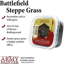 The Army Painter Basing: Steppe Grass Miniature Models Bases For a Realistic Look