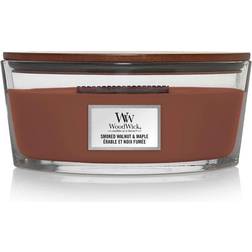 Woodwick Smoked Walnut & Maple Ellipse Scented Candle