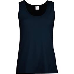 Universal Textiles Women's Value Fitted Sleeveless Vest - Midnight Blue