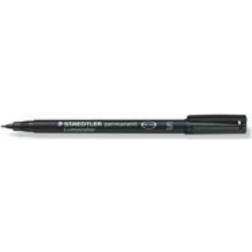 Staedtler Lumocolor Permanent Pen Black 313 0.4mm