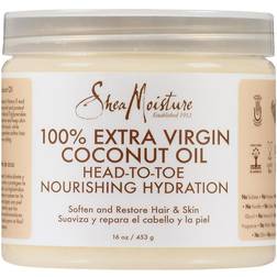 Shea Moisture 100% Virgin Coconut Oil Head-to-Toe Nourishing Hydration 444ml