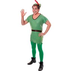 Bristol Novelty Unisex Adults Robin Hood/Elf Costume (One Size) (Green)