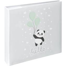 Hama 2661 Hello Panda Memo Photo Album 100 pages, Grey, Grey