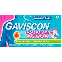 Gaviscon Double Action Mint 12 pcs