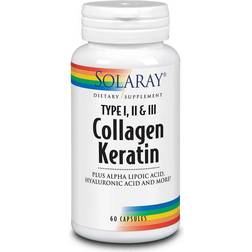 Solaray Collagen Keratin 60 pcs