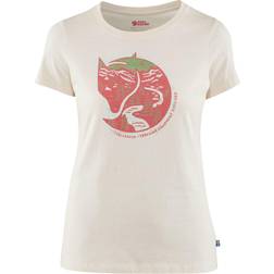 Fjällräven Arctic Fox Print T-shirt W - Chalk White