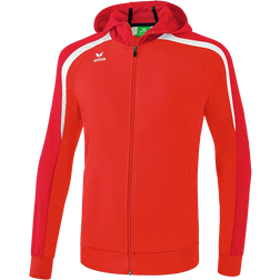 Erima Liga 2.0 Training Jacket with Hood Men - Red/Dark Red/White